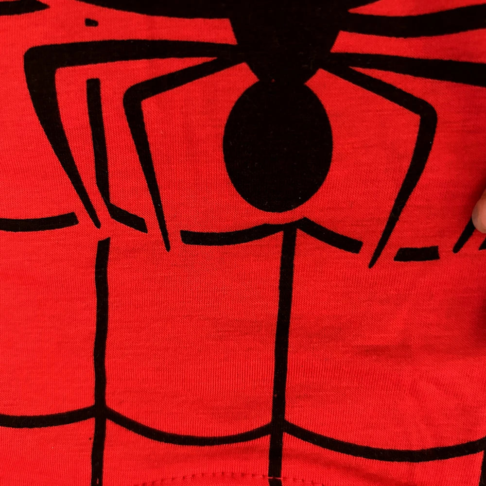 Children's Pyjamas Spiderman Set Kids Sleepers Boys Girls Cartoon Long Sleeve Sleepwear 2-7T