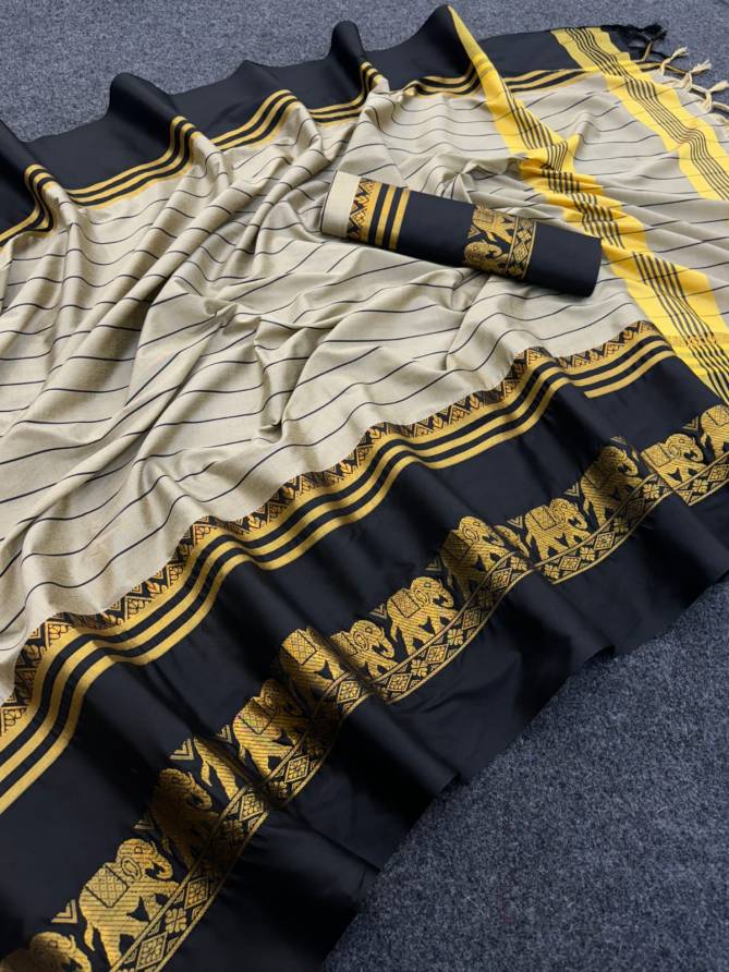 Hathi 2 Designer Cotton Silk Sarees