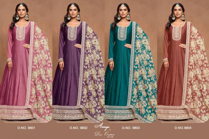 Aanaya By Twisha Art Silk Wedding Salwar Suit