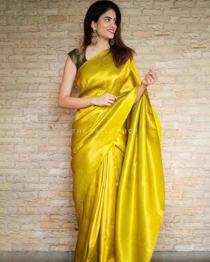 Designer Lichi Silk Sarees
