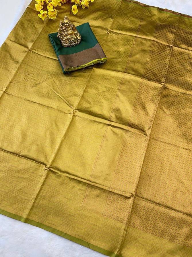Designer Lichi Silk Sarees