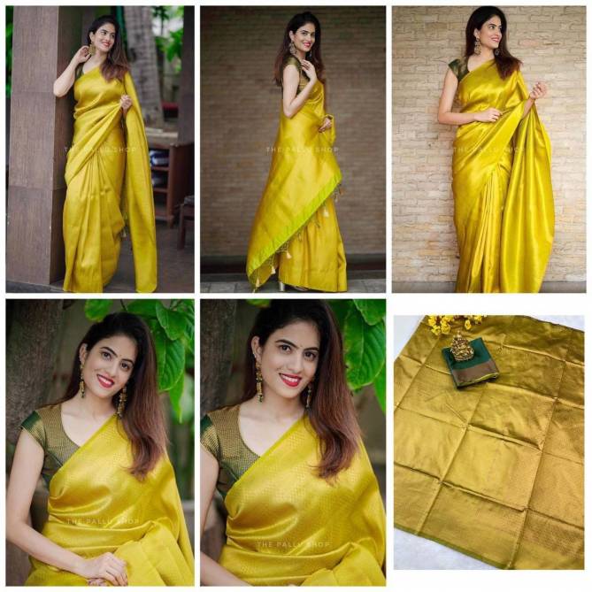 Designer Lichi Silk Sarees