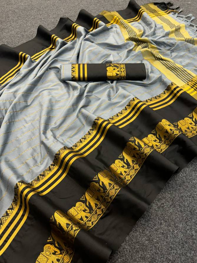 Hathi 2 Designer Cotton Silk Sarees