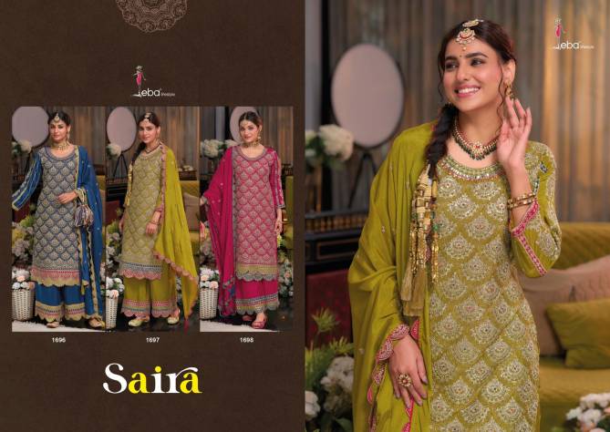 Saira By Eba Chinon Embroidery Salwar Kameez