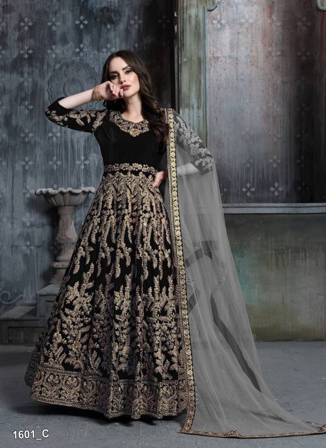 Aanaya By Twisha Velvet Designer Salwar Suit