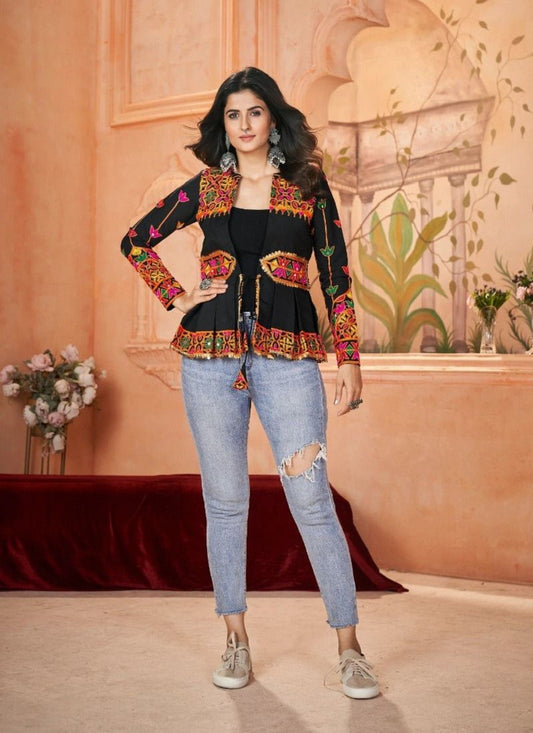 Black Shubhkala Navratri Kediya