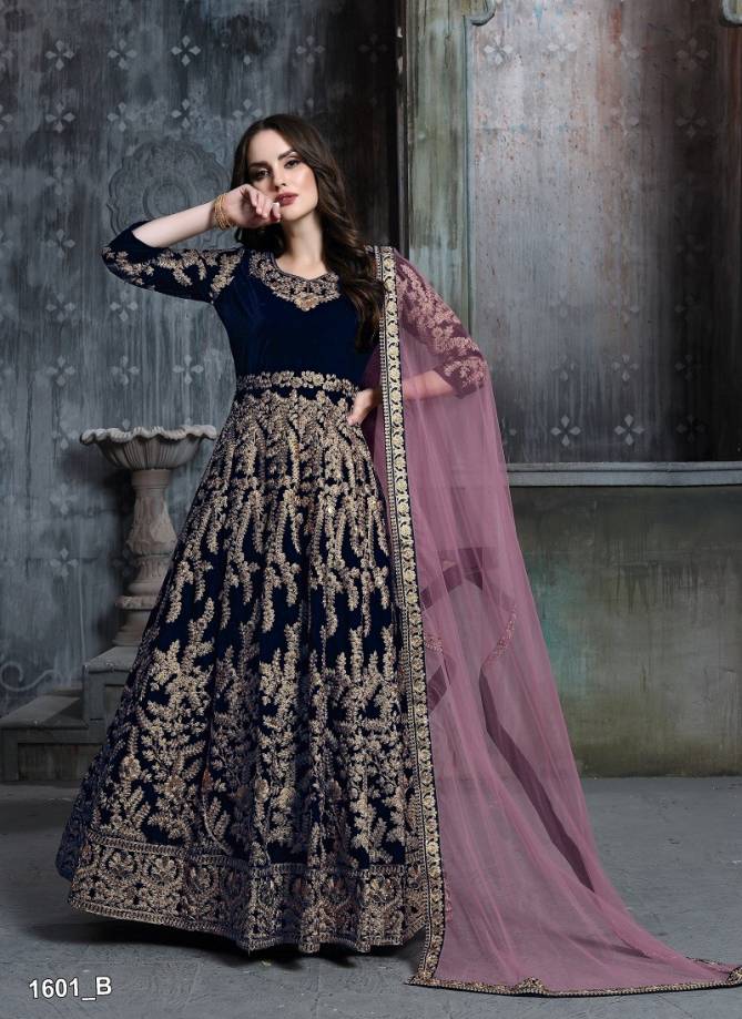 Aanaya By Twisha Velvet Designer Salwar Suit