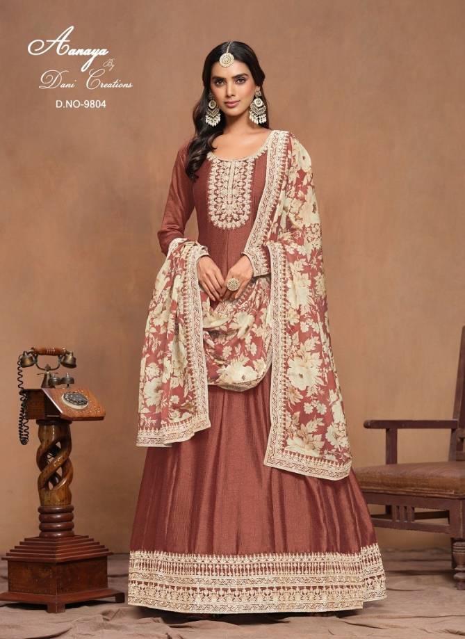 Aanaya By Twisha Art Silk Wedding Salwar Suit