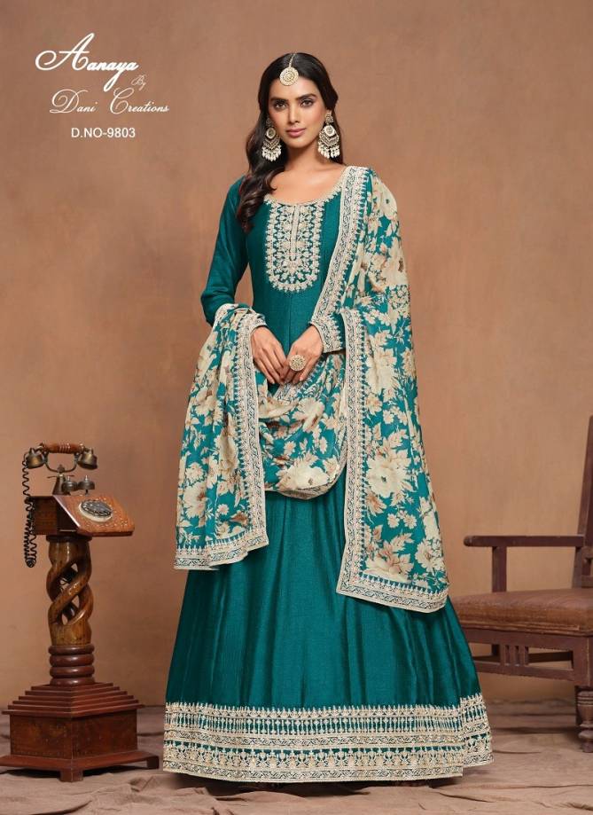 Aanaya By Twisha Art Silk Wedding Salwar Suit