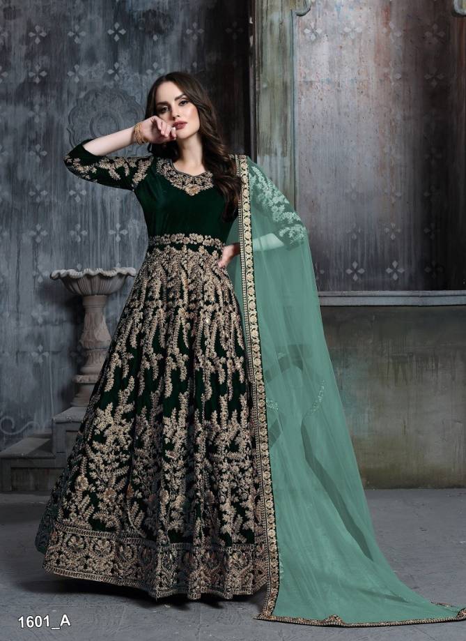Aanaya By Twisha Velvet Designer Salwar Suit
