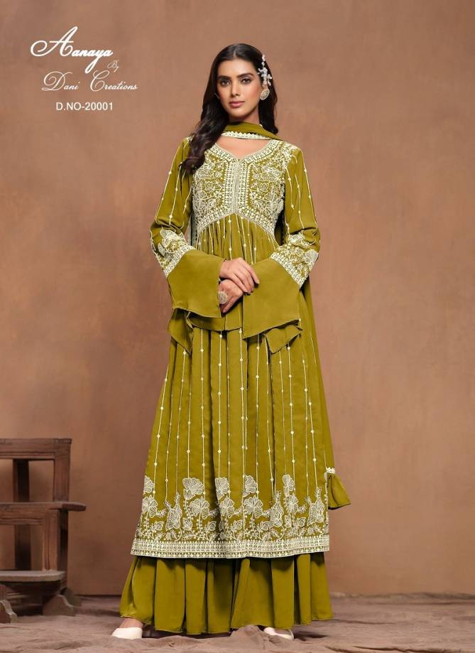 Aanaya By Twisha Faux Georgette Designer Salwar Suit
