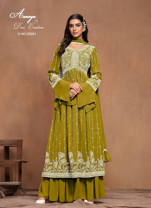 Aanaya By Twisha Faux Georgette Designer Salwar Suit