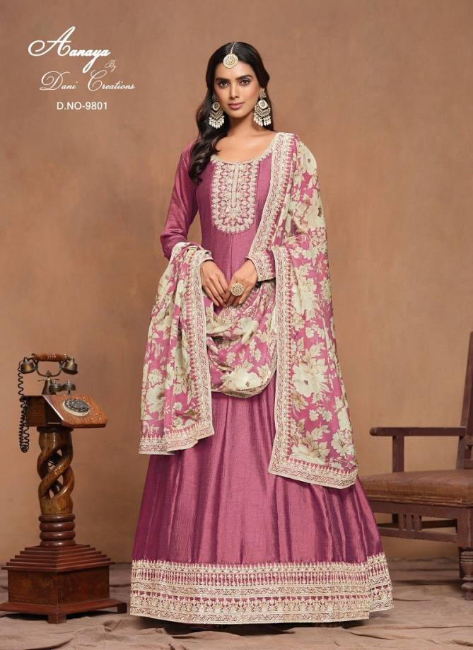 Aanaya By Twisha Art Silk Wedding Salwar Suit