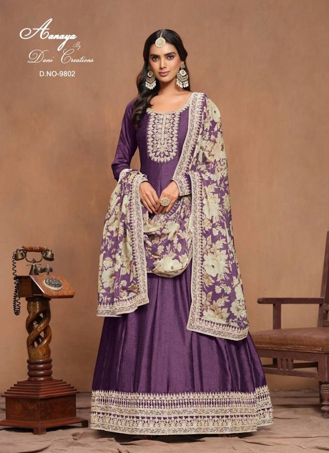 Aanaya By Twisha Art Silk Wedding Salwar Suit