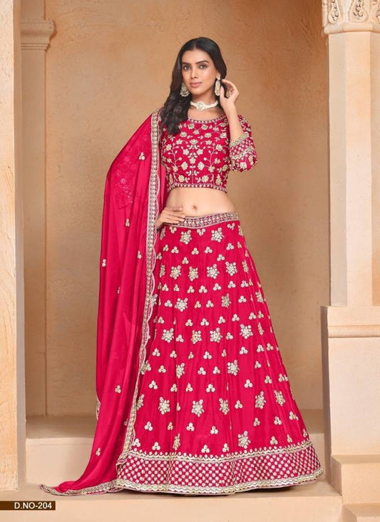Mehvish By Dani Organza Wedding Wear Lehenga Choli