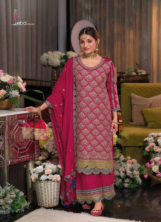 Saira By Eba Chinon Embroidery Salwar Kameez
