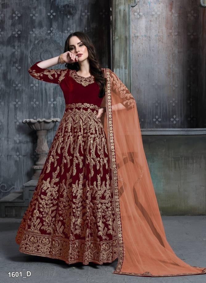 Aanaya By Twisha Velvet Designer Salwar Suit