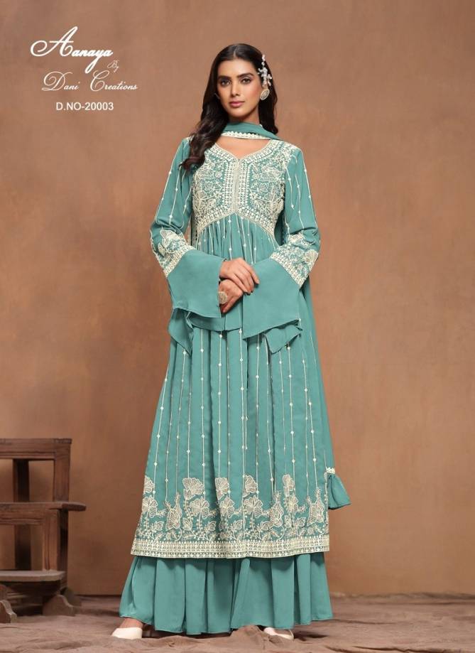Aanaya By Twisha Faux Georgette Designer Salwar Suit