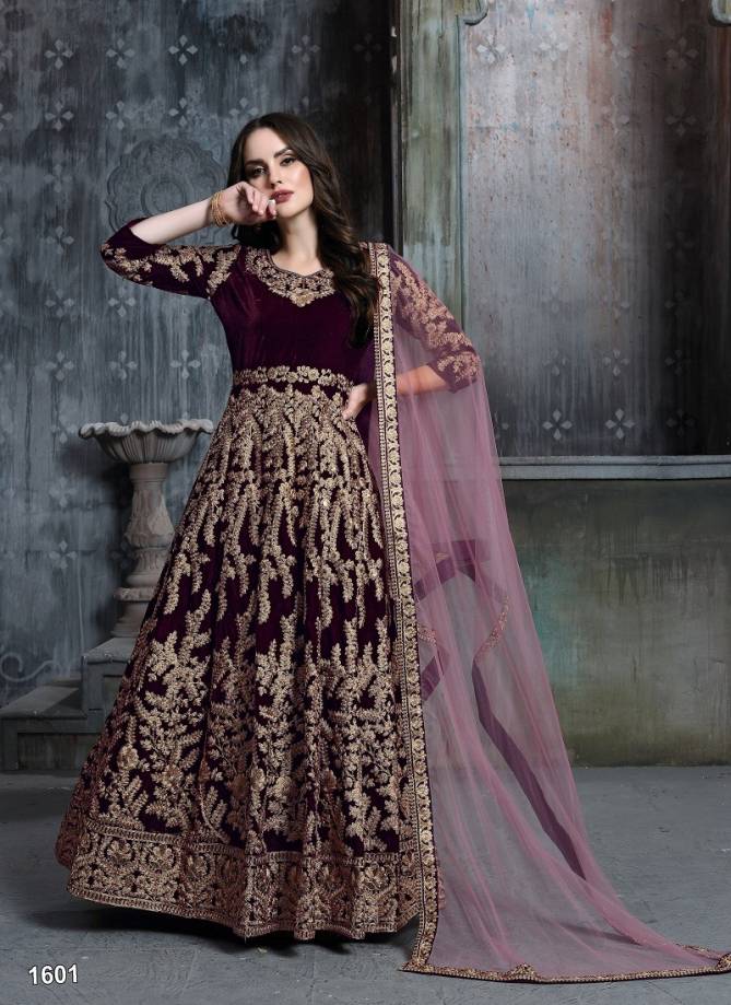 Aanaya By Twisha Velvet Designer Salwar Suit