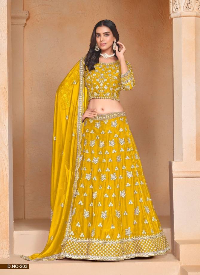 Mehvish By Dani Organza Wedding Wear Lehenga Choli